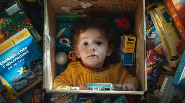 Box enfants : combien coûte l'abonnement par mois ?